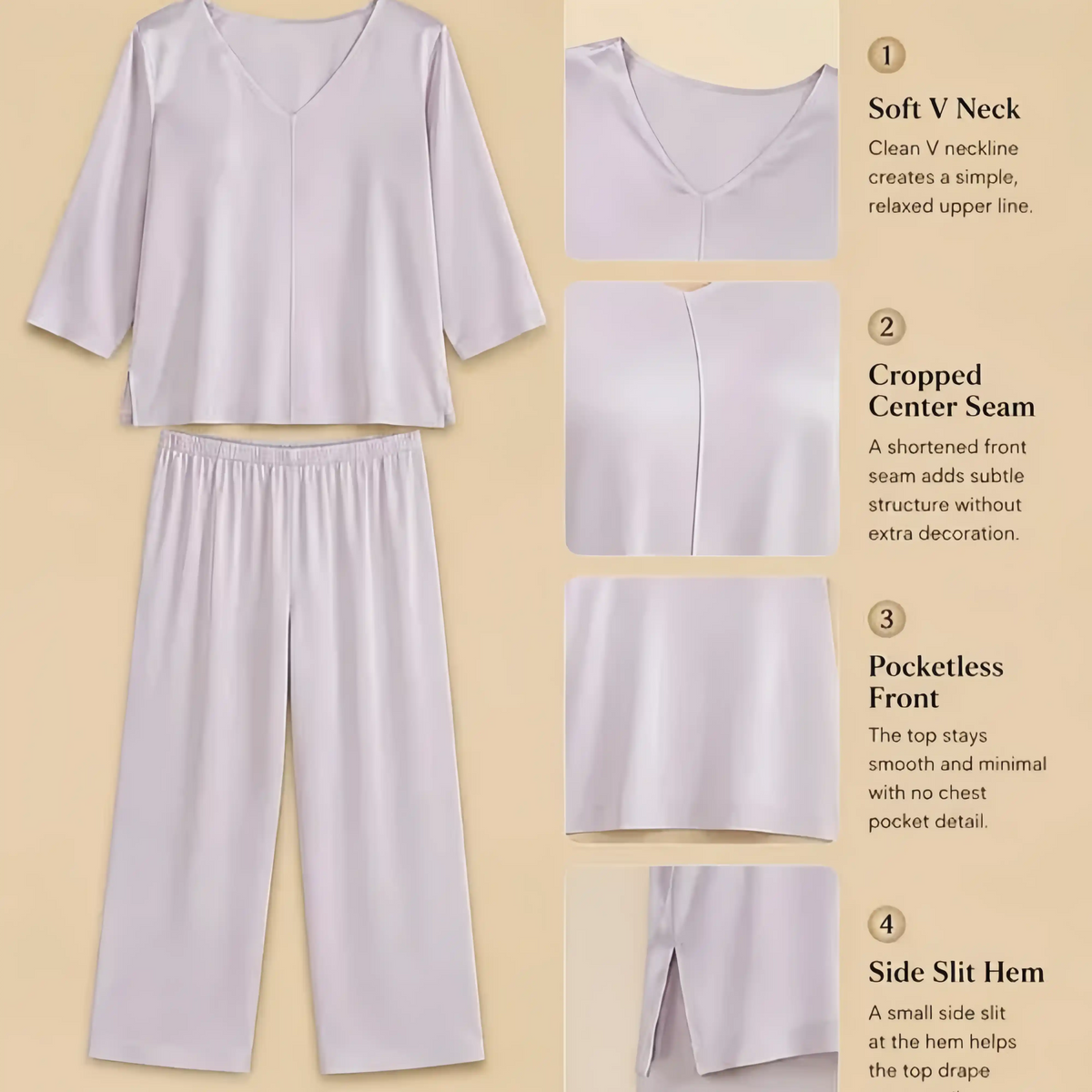 100% Mulberry Silk 16Momme Women&