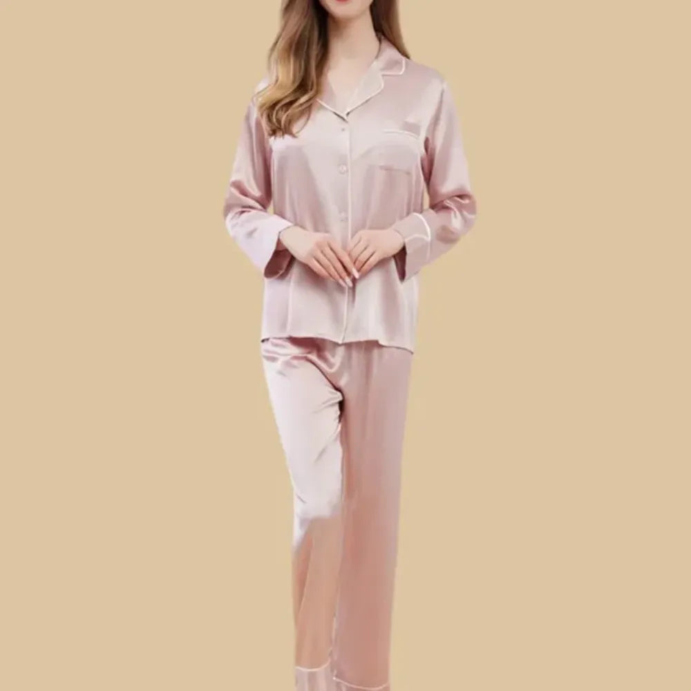 100% Mulberry Silk 19Momme Women&