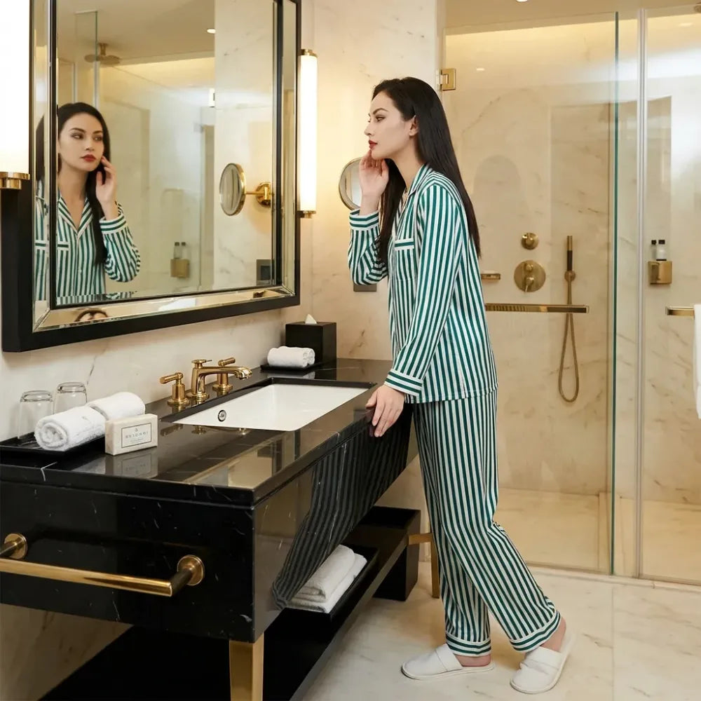 100% Mulberry Silk 19Momme Women&