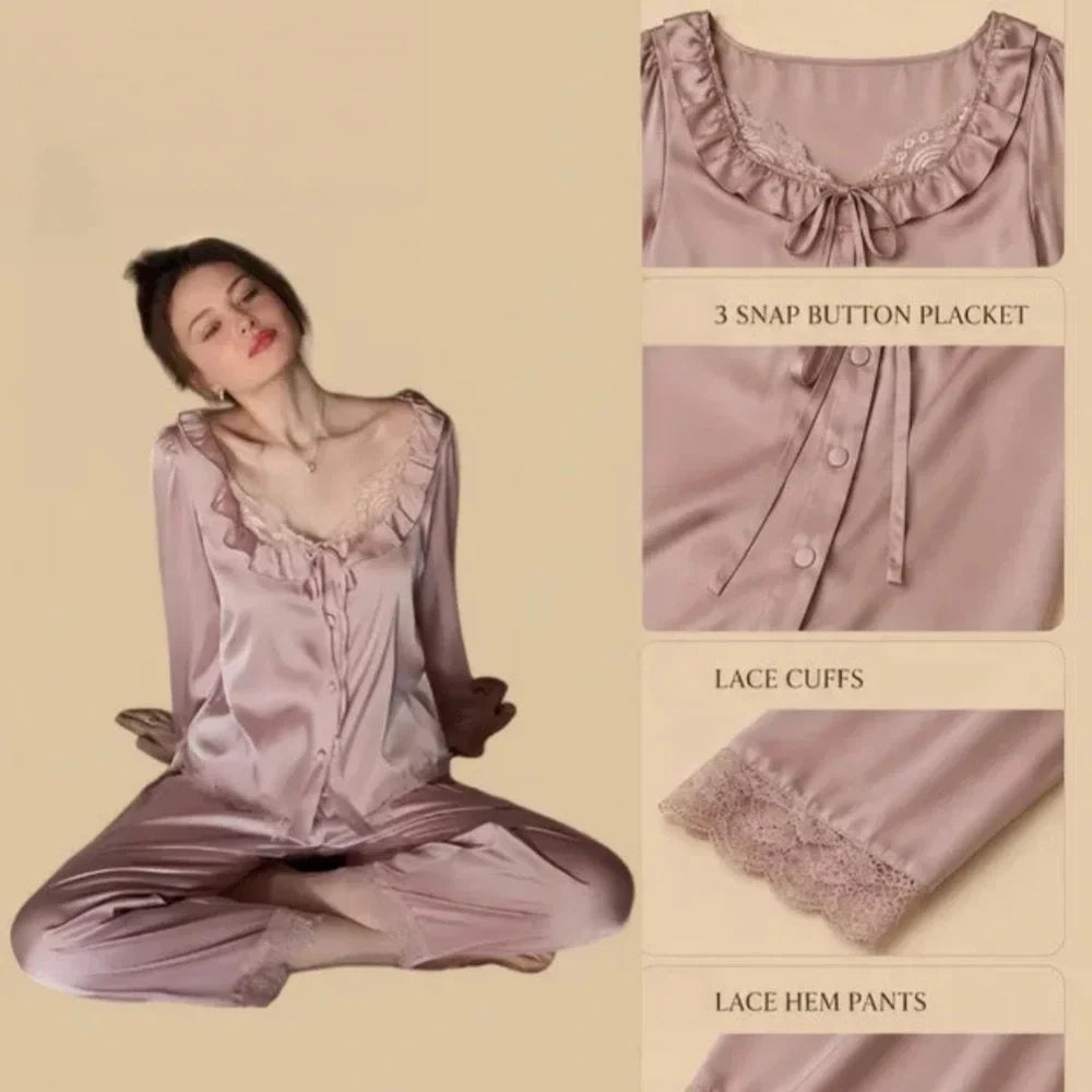 100% Mulberry Silk 19Momme Women&