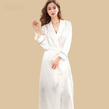 100% Mulberry Silk 16Momme Long Sleeve Women&