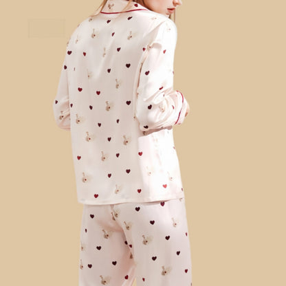 100% Mulberry Silk 16Momme Printed Women&