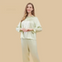 100% Mulberry Silk 19Momme Button Up Women&