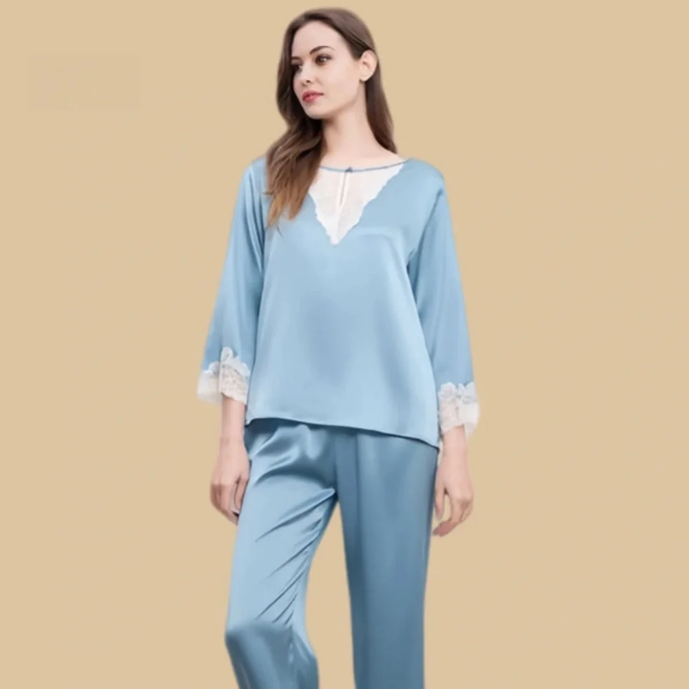 100% Mulberry Silk 19Momme Pullover Women&
