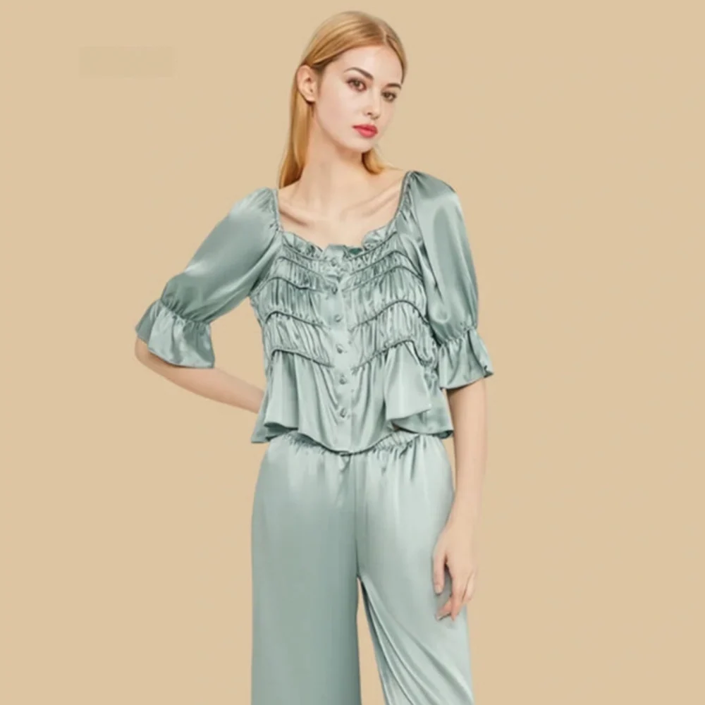 100% Mulberry Silk 19Momme Women&