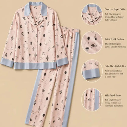 100% Mulberry Silk 19Momme Women&