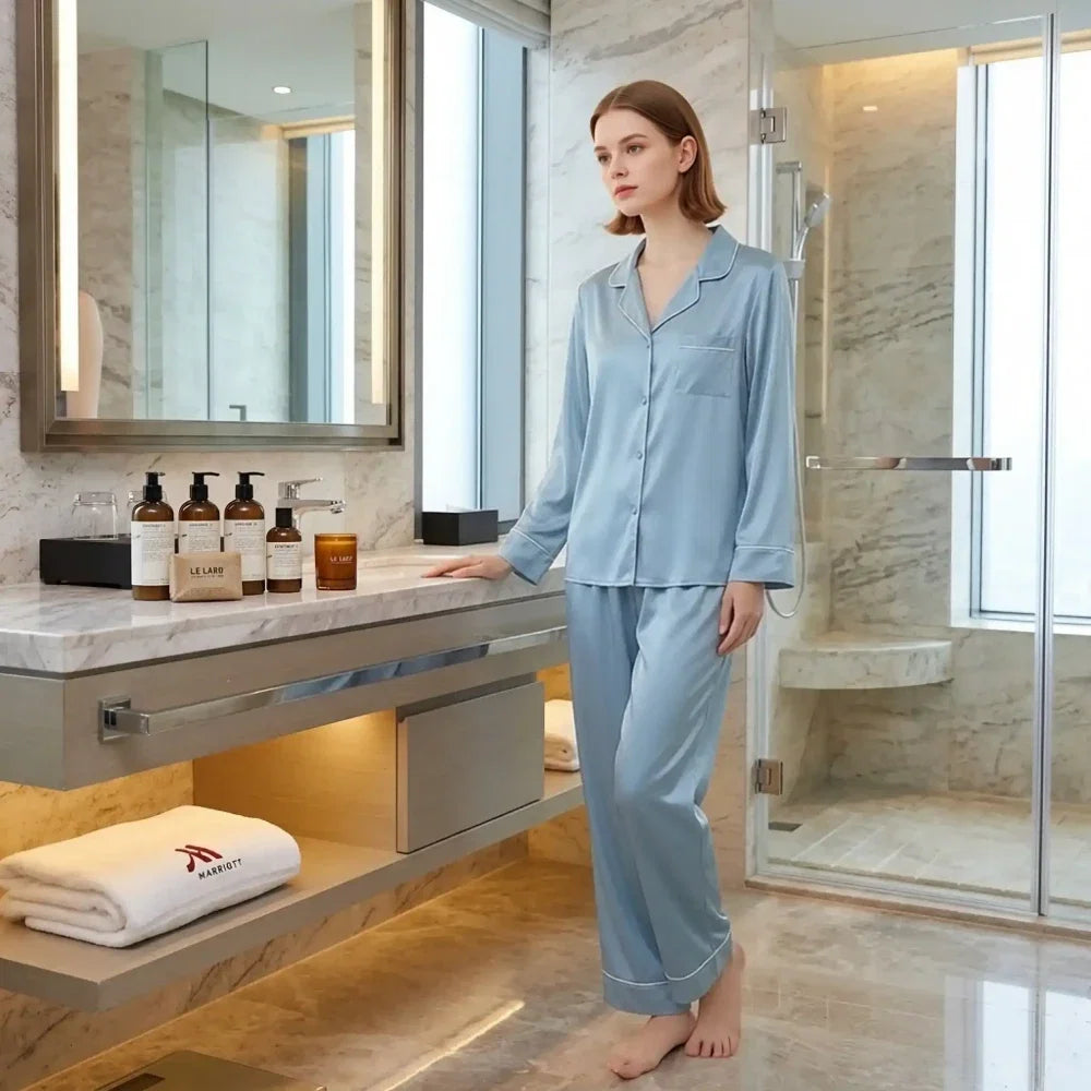 100% Mulberry Silk 19Momme Women&