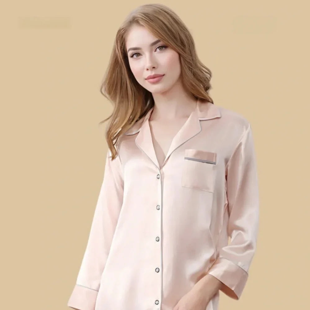 100% Mulberry Silk 19Momme Women&