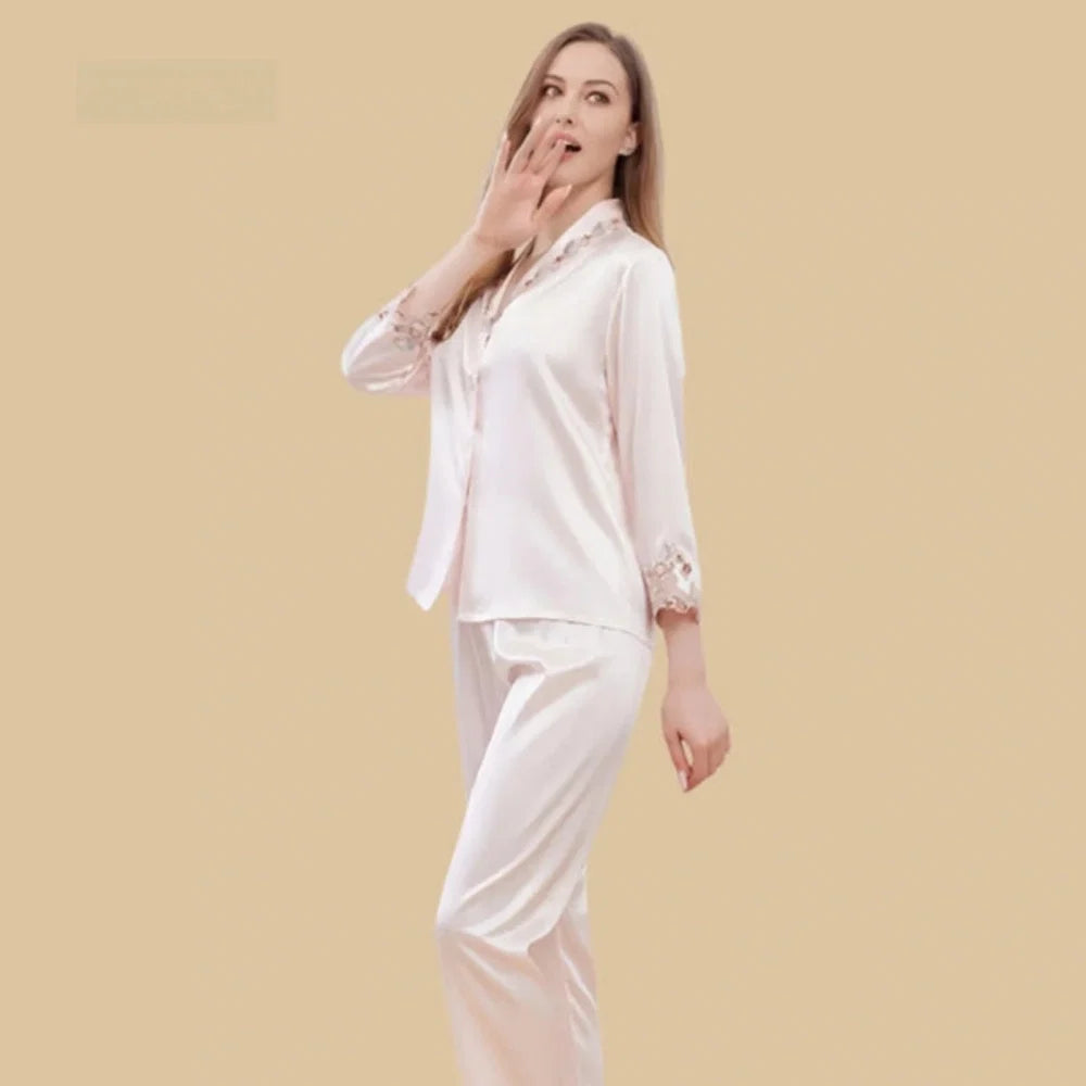 100% Mulberry Silk 19Momme Women&