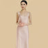 100% Mulberry Silk 22Momme Scoop Neck Sleeveless Maxi Nightgown