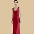 100% Mulberry Silk 22Momme Scoop Neck Sleeveless Maxi Nightgown